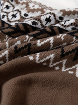 Beige et blanc