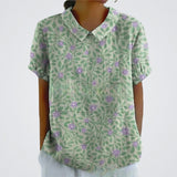 Vert avec imprimé floral
