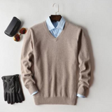 Beige - Col en V