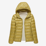 Sweat à capuche jaune