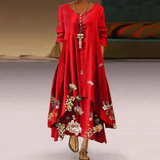 Flore rouge rubis