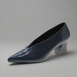 Talons épais bleus