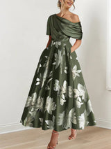Vert olive et floral