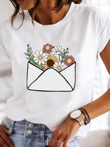 Lettre de fleurs