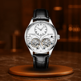 Cuir Argent Blanc