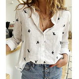 Blanc avec oiseau