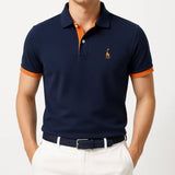 Orange-Bleu marine