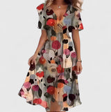 Floral Marron
