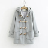Manteau bleu-vert