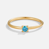 Décembre - Zircon bleu (presque épuisé)