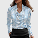 Bleu clair floral