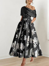 Noir et floral