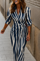 Bleu foncé/Blanc