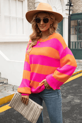 Orange et rose