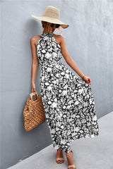 Noir/Blanc/Fleurs