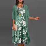 Couleur vert fleuri