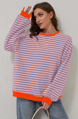 Orange et bleu